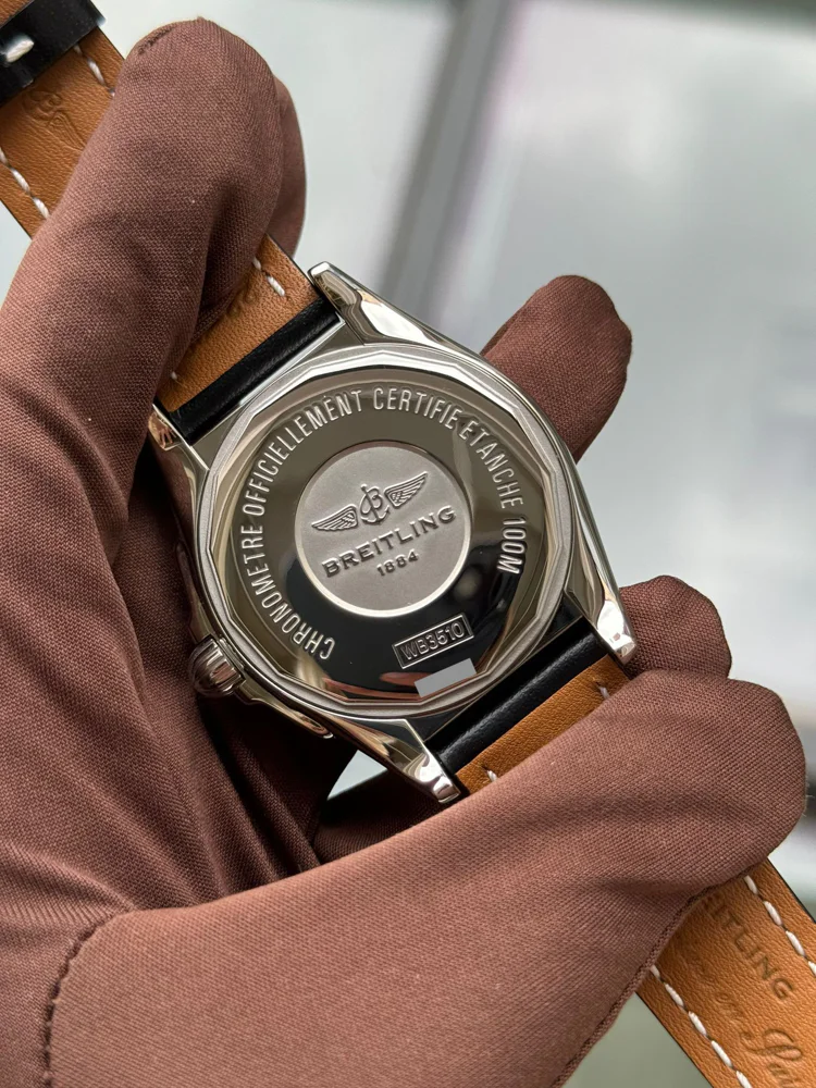 Breitling Galactic Unitime box and papers